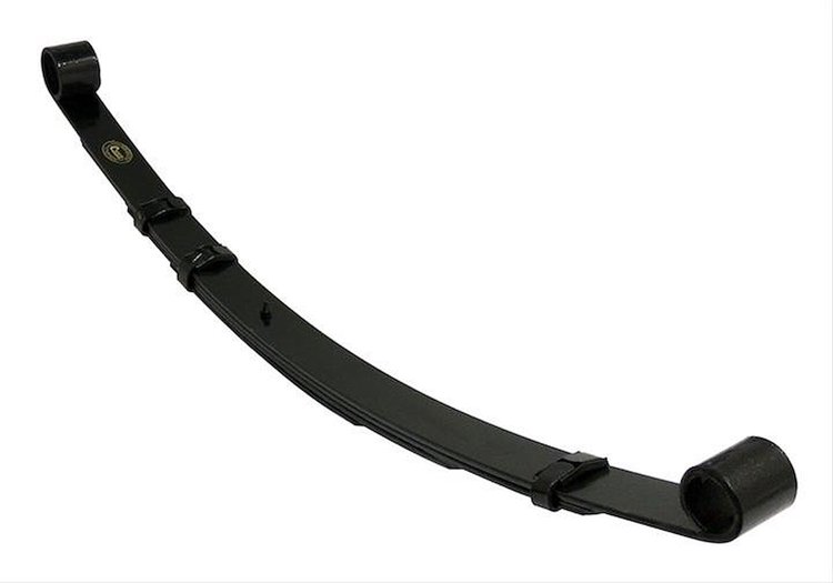 4886186AA Leaf Spring Assembly for 1984-2001 Jeep XJ Cherokee, No Bushings Included, 7 in. Free Arch [Black, Steel, Rear]