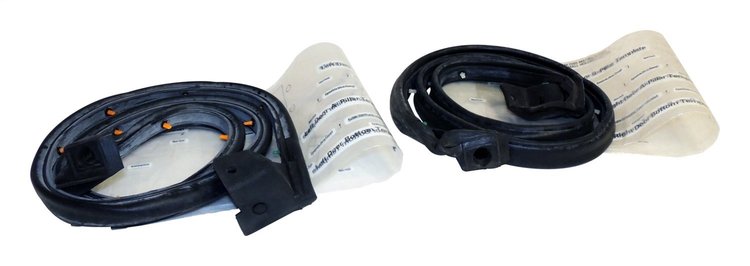 5017010K Door Weatherstrip Kit for 1997-2006 Jeep Wrangler TJ w/Half Steel Doors