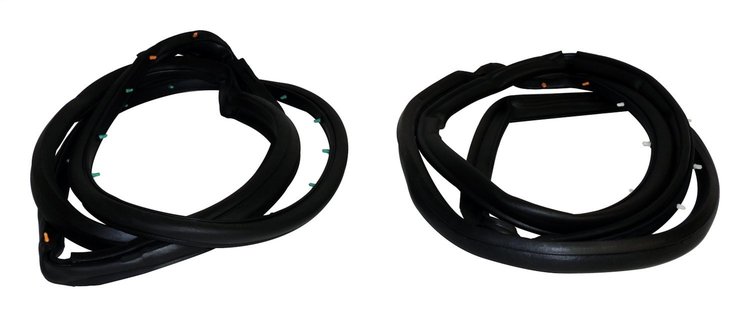 5017462K Door Weatherstrip Kit for 1997-2006 Jeep Wrangler TJ w/Full Steel Doors