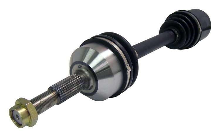 5066022AA Axle Shaft Assembly for 2002-2007 Jeep KJ Liberty w/ 2.4L Gas or 2.5L, 2.8L Diesel [Black, Rubber, Steel, Front]