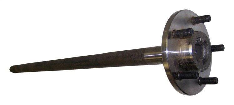 5103015AA Axle Shaft for Select 2003-2006 Jeep TJ Wrangler w/ Dana 35 Rear Axle w/o ABS [Unpainted, Metal, Rear]