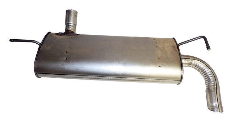 5147215AD Muffler, 2018-2018 Jeep Wrangler JK, 2012-2017 Jeep Wrangler