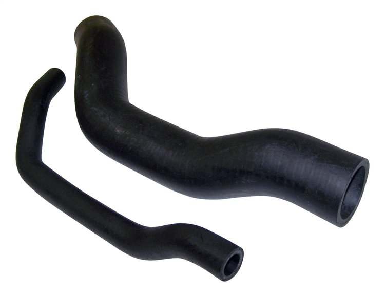 52000623 Fuel Filler & Vent Hose Set for 1984-1996 Jeep XJ Cherokee [Black, Rubber]