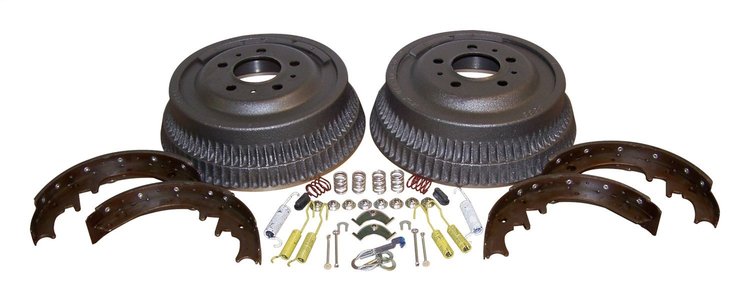 52001151K Drum Brake Shoe And Drum Kit, 1984-1989 Jeep Cherokee, 1986-1989 Jeep Comanche, 1987-1989 Jeep Wrangler