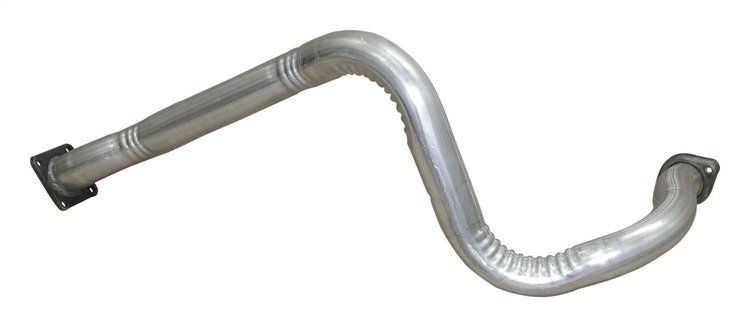 52002989 Front Pipe for 1987-1990 XJ Cherokee, MJ Comanche w/ 4.0L Engine [Unpainted, Metal, Front]