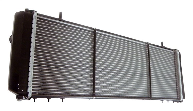 52003933 Radiator for 1997-1990 XJ Cherokee w/ 4.0L Engine, 31 x 11.5, 2 Rows [Black, Silver, Aluminum, Plastic]