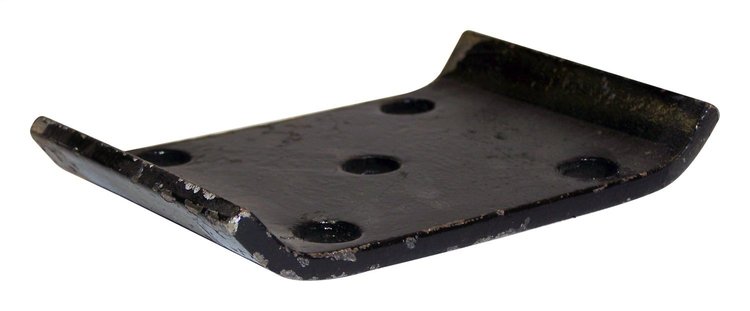 52006421 Leaf Spring Plate for 1987-1995 YJ Wrangler, Left or Right [Black, Steel, Rear]