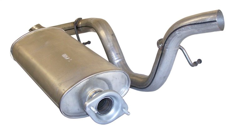 52019241AF Muffler & Tailpipe for 2000-2006 Jeep Models [2.4L, 4.0L Engines]