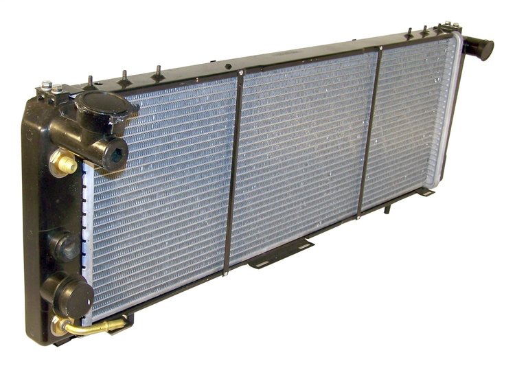 52028133 Radiator for Select 1987-2006 Jeep Wrangler YJ, TJ [Heavy Duty, 31 in. x 11.5 in. Core, 1 Row]