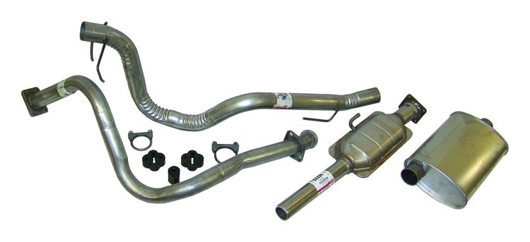 52040278K Exhaust Kit 1987-1990 Wrangler YJ 4.2L
