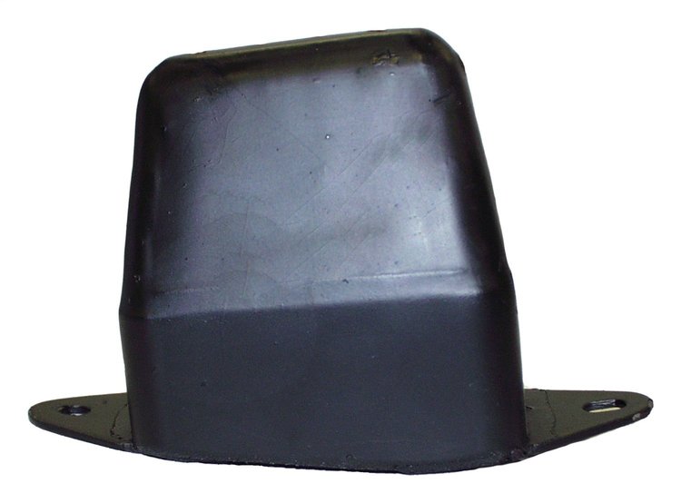 52040426 Bump Stop for 1987-1995 Jeep YJ Wrangler, Left or Right, 4.25 in. Height [Black, Metal, Rubber, Front]