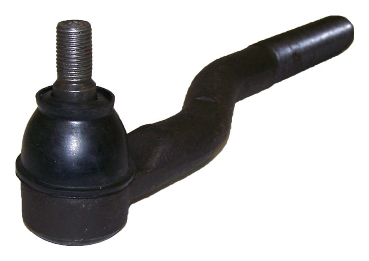 52060053AE Tie Rod End for 07-18 Jeep JK Wrangler w/ LHD, For Tie Rod, 11 in. Length [Black, Rubber, Steel]