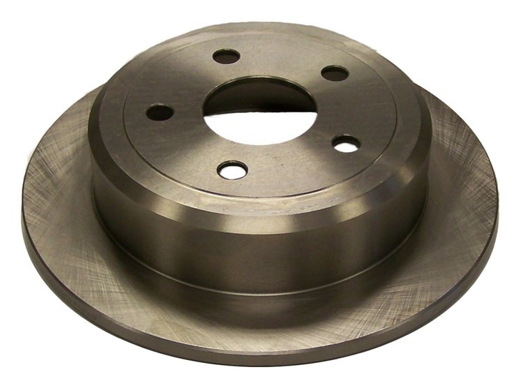 52060147AA Brake Rotor for 2007-2017 JK Wrangler [Unpainted, Cast Iron, Rear]