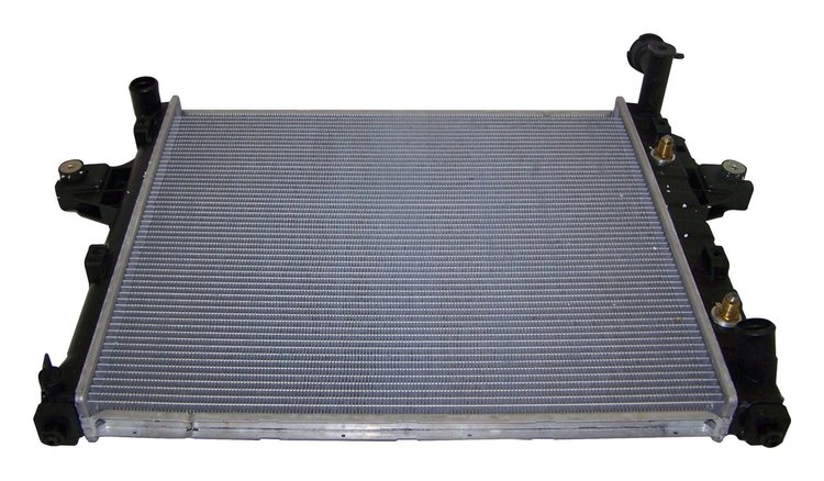 52079425AC Radiator for 1999-2000 Jeep WJ Grand Cherokee  w/ 4.7L Engine, 23-1/2 x 21-7/8, 1 Row [Silver, Aluminum, Plastic]