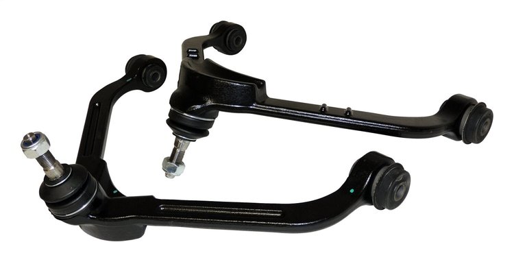 52088632K Control Arm Set for 2002-2007 Jeep KJ Liberty [Black, Rubber, Steel, Front]