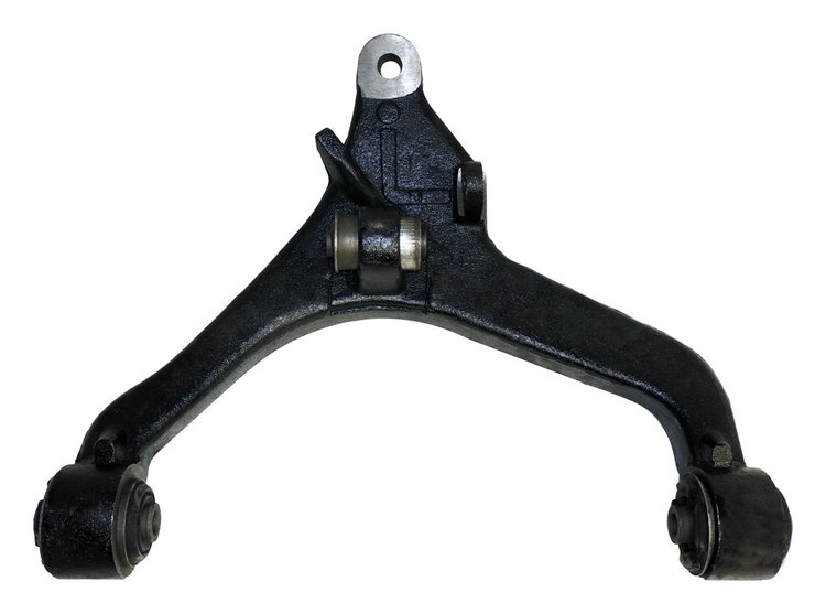 52088637AF Control Arm for 2002-2007 Jeep KJ Liberty, Includes 2 Bushings [Black, Metal, Rubber, Front]