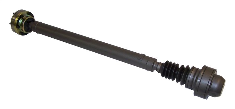 52111597AA Drive Shaft for 2002-2004 Jeep KJ Liberty w/ 3.7L Engine w/ 45RFE Transmission, 30 in. Collapsed [Gray, Metal, Front]