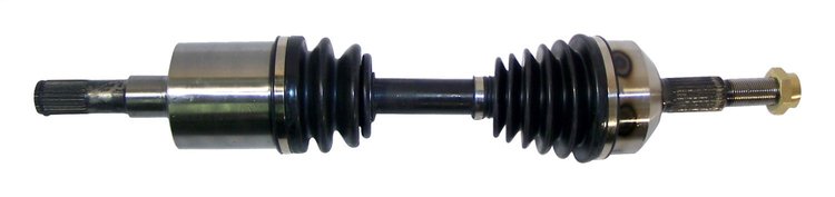 52111779AB Axle Shaft Assembly for 2002-2007 Jeep JK Liberty w/ 3.7L Engine, 25.75 in. Long [Unpainted, Rubber, Steel, Front]