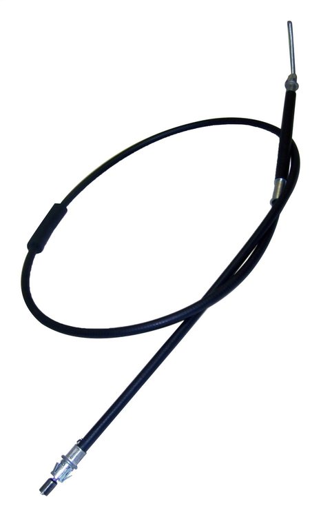 52128072AD Parking Brake Cable for 1997-2001 Jeep XJ Cherokee [Black, Unpainted, Plastic, Rubber, Steel, Rear]