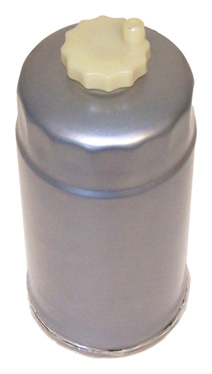 52129238AA Fuel Filter for 2005-2007 Jeep KJ Liberty w/ 2.8L Diesel Engine [Silver, Metal, Plastic]