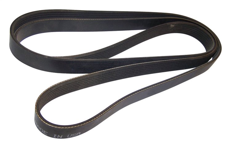 53011098 Accessory Drive Belt for 1993-1995 ZJ Grand Cherokee w/ 5.2L Engine, 90 in. Long, 7 Ribs [Black, Rubber]