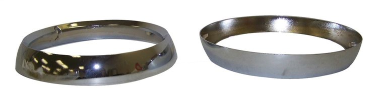 5460087K Headlight Bezel Set for 1972-1986 Jeep Models