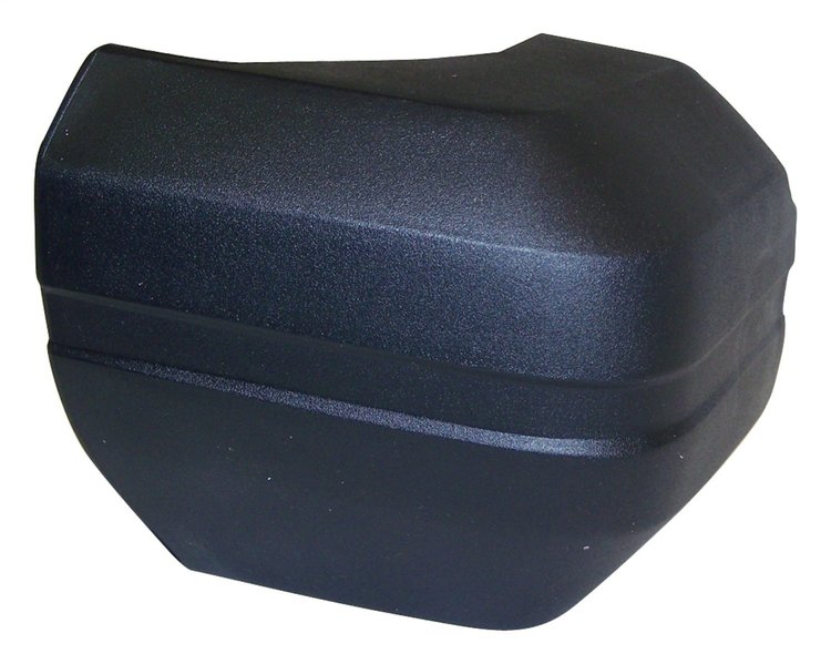 55022077 Bumper End Cap for 1984-1996 Jeep XJ Cherokee [Black, Plastic, Rear]