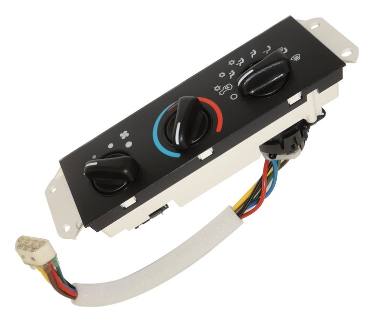 55037473AB HVAC Control Unit for 1999-2004 Jeep Wrangler TJ [w/ Air Conditioning]