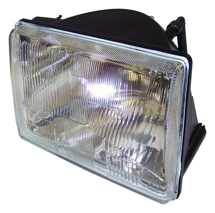 55054832 Headlight for 1993-1998 ZG (Europe) Grand Cherokee, Germany Only, Features Glass Lens