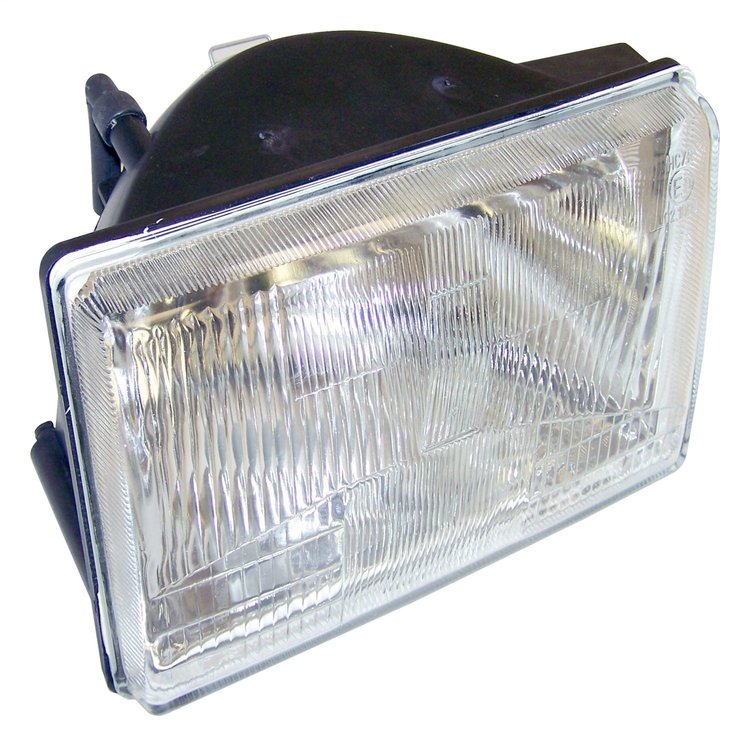55054833 Headlight for 1993-1998 ZG (Europe) Grand Cherokee, Germany Only, Features Glass Lens
