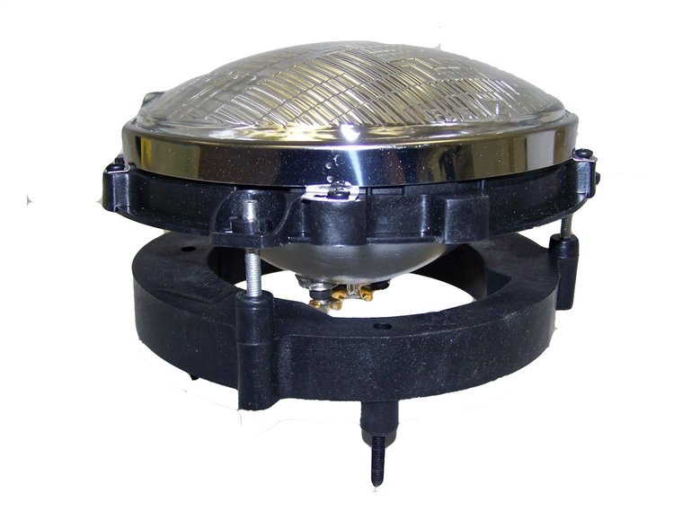 55055033AE Headlight for 1997-2006 Jeep TJ Wrangler, Includes Sealed Beam Headlight, Leveling Device, & Retaining Ring