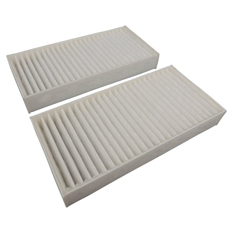 55111302K Cabin Air Filter Kit for 2011-2013 Jeep JK Wrangler [White, Paper]