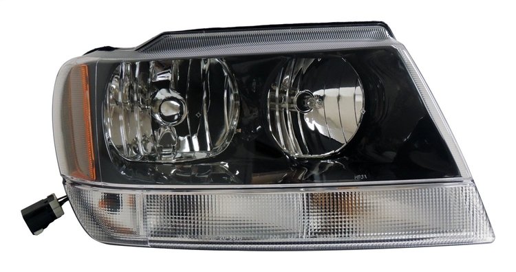 55155128AJ Headlight, 2002-2004 Jeep Grand Cherokee