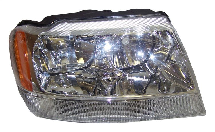 55155576AE Headlight for Select 2001-2004 WG (Europe) Grand Cherokee w/ LHD