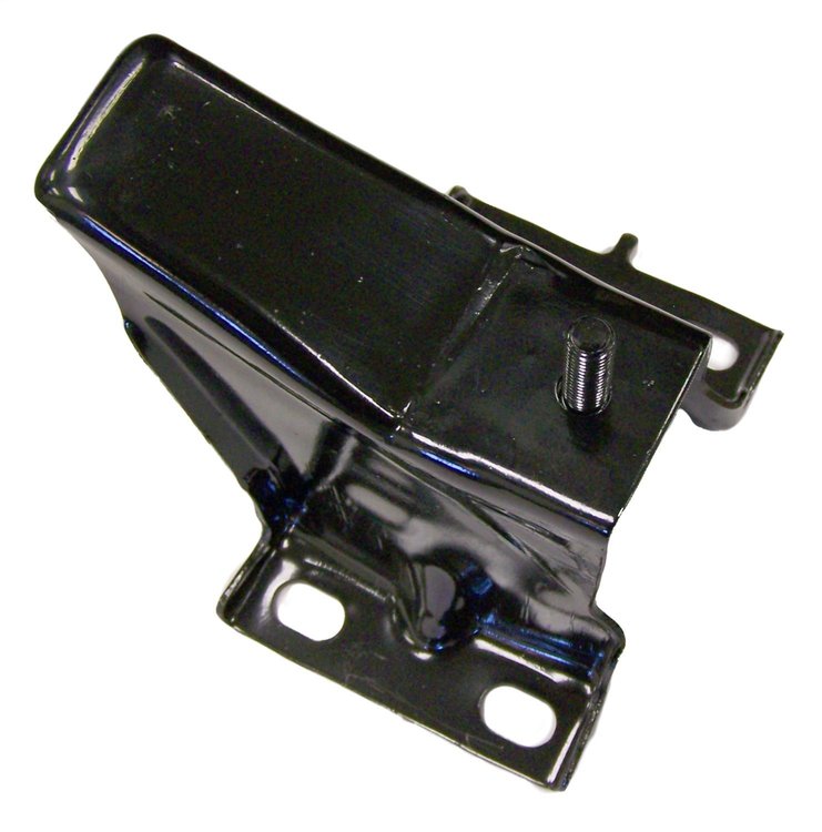 55155990AA Bumper Bracket for 1997-2001 Jeep XJ Cherokee [Black, Steel, Rear]