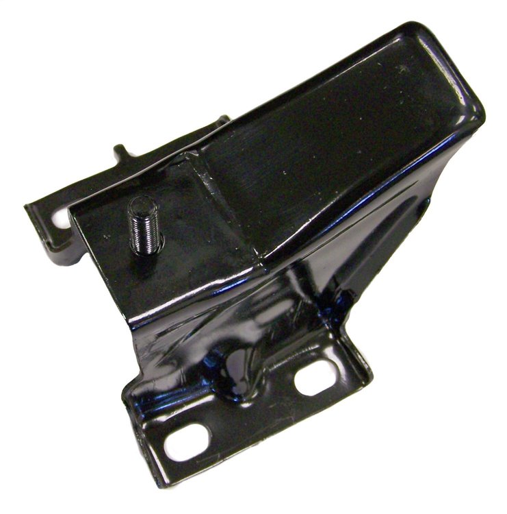 55155991AA Bumper Bracket for 1997-2001 Jeep XJ Cherokee, [Black, Steel, Rear]
