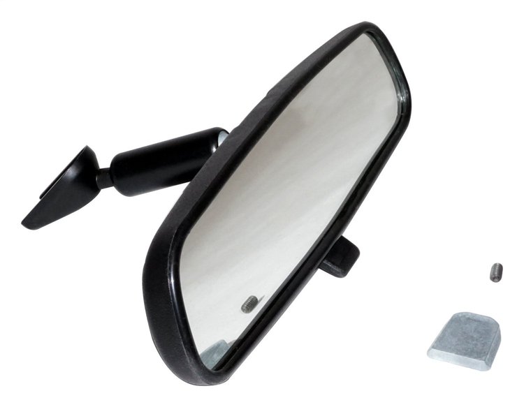 55156172AA Rearview Mirror for 2007-2017 Jeep Wrangler JK [Without Auto-Dimming]