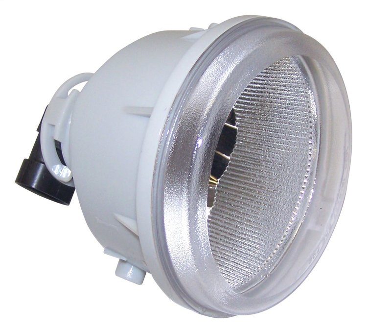 55156866AA Fog Light for 2005-2007 Jeep KJ Liberty [White, Plastic, Front]
