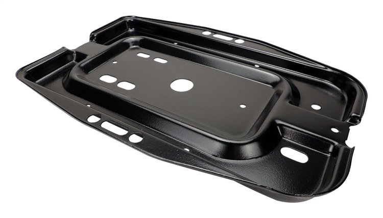 55174728AB Battery Tray for 1997-2004 Jeep TJ Wrangler, Black [Black, Steel]