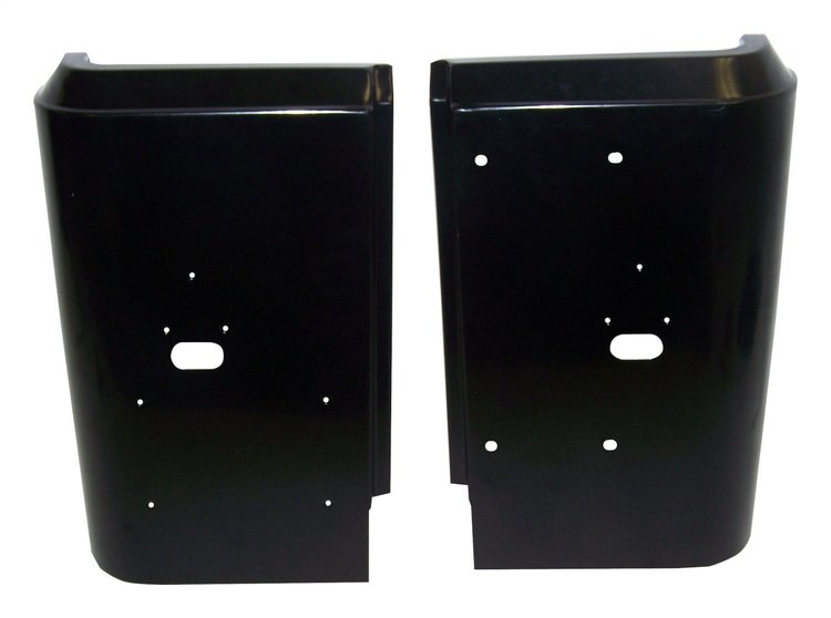 55175664K Corner Panel Kit for 1997-12/19/2003 Jeep TJ Wrangler, Black Primer Finish, L & R [Black, Steel, Rear]