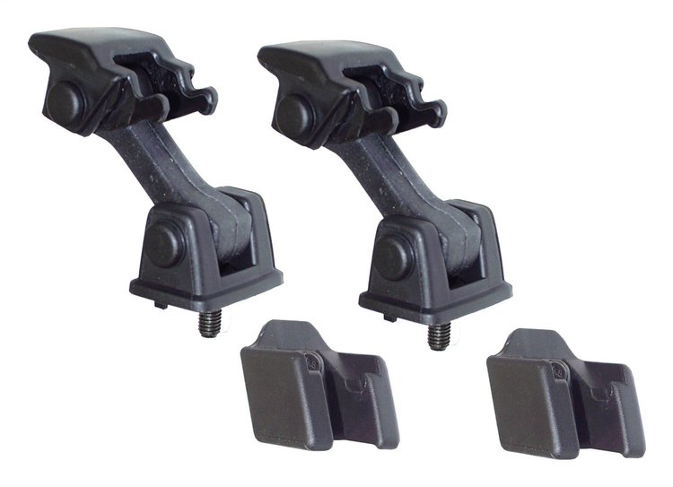 55176636K2 Hood Catch Kit for 1997-2006 Jeep TJ Wrangler, Left & Right (2 Catches and 2 Brackets)