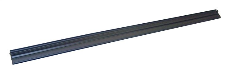 55235404 Door Glass Weatherstrip for 1984-1996 Jeep XJ Cherokee w/ 4 Doors, Left or Right [Black, Metal, Rubber, Rear]