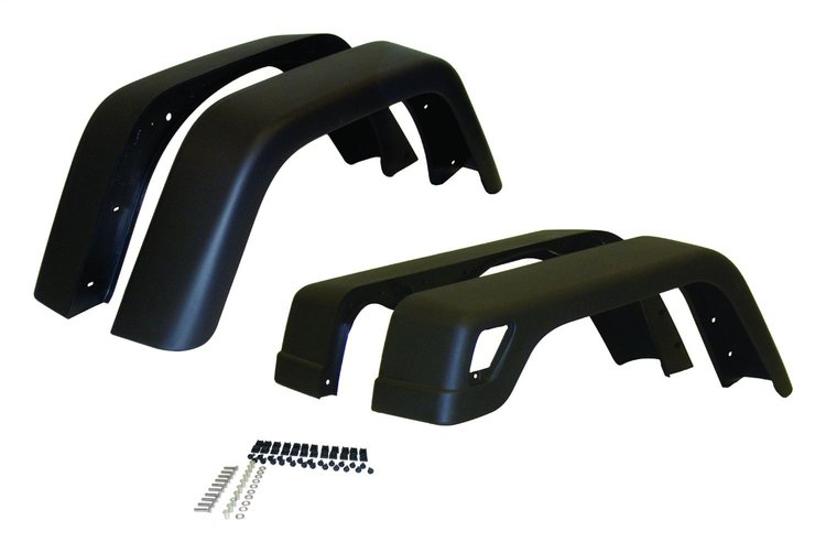55254918K7 Fender Flare Kit for 1997-2006 Jeep TJ Wrangler, 6-5/8 in. Wide [4 Fender Flares, No Extensions]