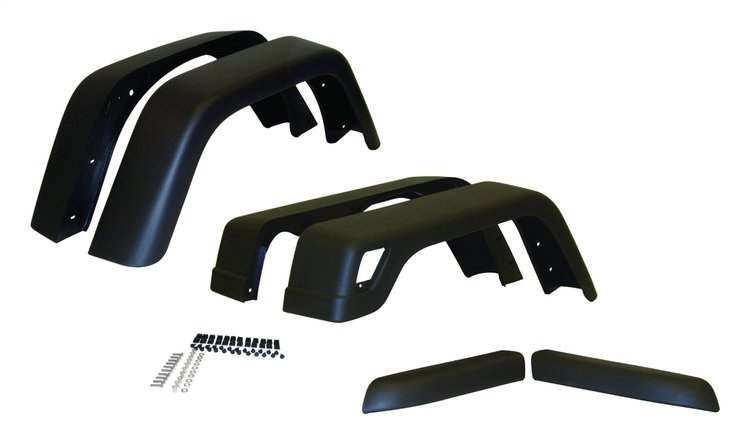 55254918K76 Fender Flare Kit, 1997-2006 Jeep Wrangler, 1997-2006 Jeep TJ