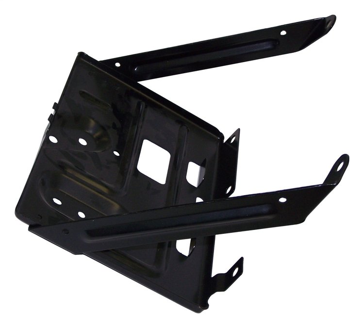 55345013 Battery Tray for 1991-1995 Jeep YJ Wrangler [Black, Metal]