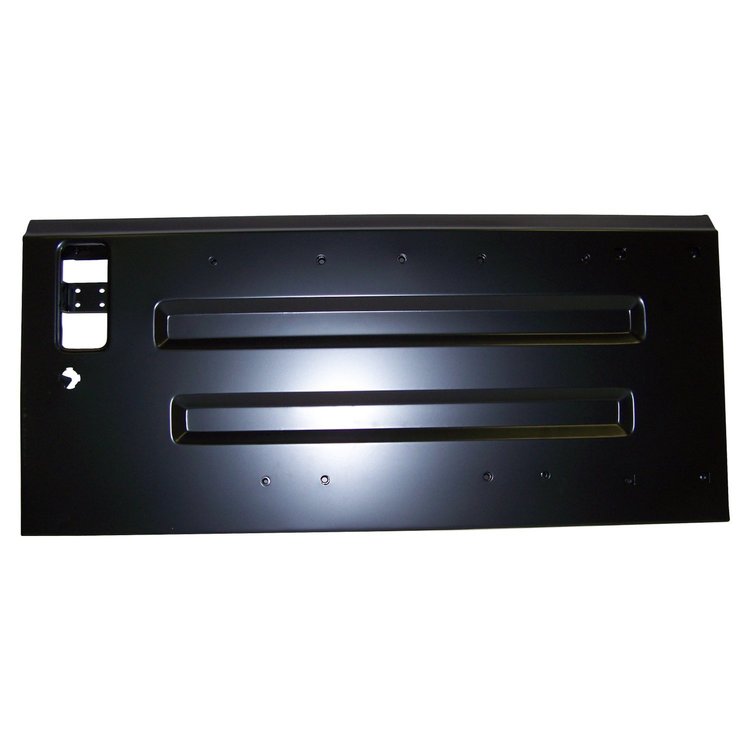 55345787 Tailgate for 1987-1995 Jeep YJ Wrangler, Black Primed [Black, Steel, Rear]