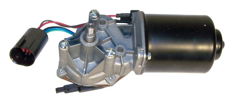 56005181 Wiper Motor for Jeep 1993-1996 ZJ Grand Cherokee [Black, Silver, Aluminum, Plastic, Front]