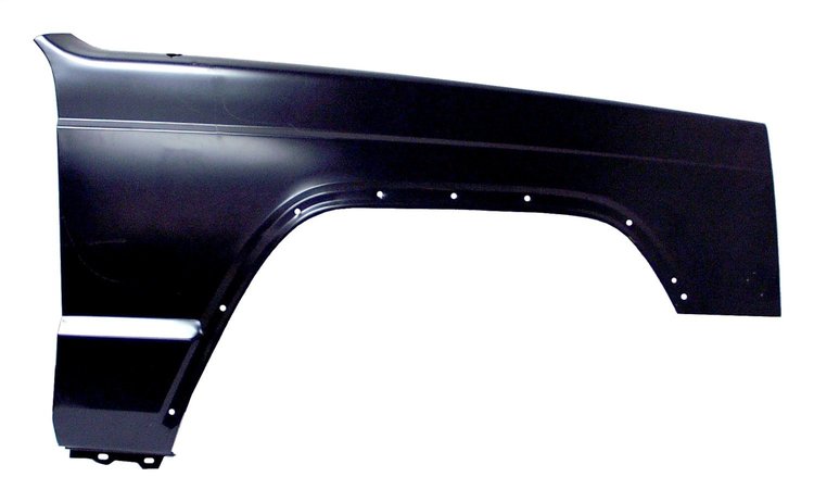 56022320AA Fender for 1997-2001 Jeep  XJ Cherokee (Non-Export) [Black, Metal, Front]