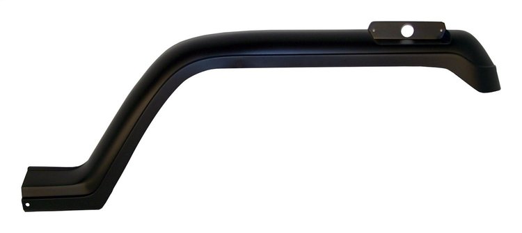 5AH14JX9 Fender Flare for 1987-1995 Jeep YJ Wrangler (Except Renegade) [Black, Plastic, Front]