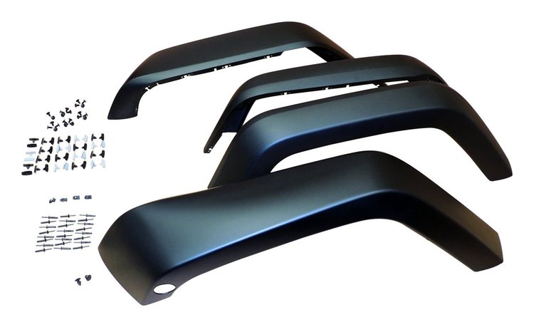 5KCK Fender Flare Kit, 2018-2018 Jeep Wrangler JK, 2007-2017 Jeep Wrangler
